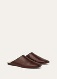 Powder Brown Alba Flat Mule