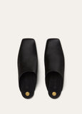 Black Alba Flat Mule