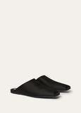Black Alba Flat Mule