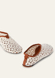 Floaty Flat Loafer white