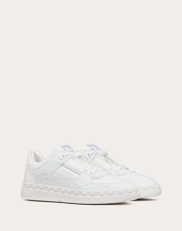 valentino Freedots Low-Top Sneaker In Calfskin