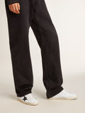 Women Super-Star with a black Swarovski crystal star and heel tab