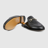 Male Women's Princetown slipper Black leather 813864