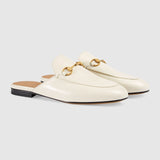 Male Women's Princetown slipper White leather