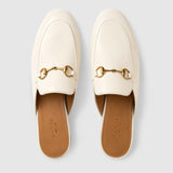 Male Women's Princetown slipper White leather