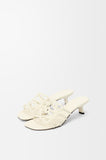 loewe Petal Anagram slide in soft calfskin