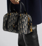 Groove 20 Bag Blue Oblique Jacquard