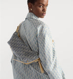 Small Bag Blue Oblique Chambray with