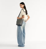 Small star Bucket BagBlue Oblique Jacquard