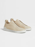 Men's Light Beige Triple Stitch SECONDSKIN Sneakers