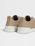 Men's Light Taupe Triple Stitch SECONDSKIN Sneakers brown