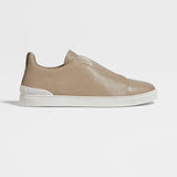 Men's Light Taupe Triple Stitch SECONDSKIN Sneakers brown