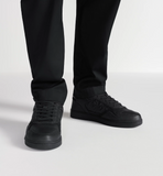 B27 Uptown Low-Top Sneaker Black Grained Calfskin
