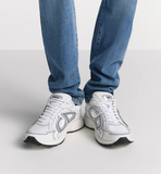 B30 Countdown Sneaker White Mesh and White Technical Fabric