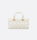 Small Lady Latte Cannage Lambskin