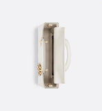 Small Lady Bag Latte Patent Cannage Calfskin