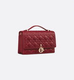 My Top Handle Bag Cherry Red Cannage Lambskin