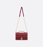 My Top Handle Bag Cherry Red Cannage Lambskin