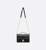 My Top Handle Bag Black Cannage Lambskin