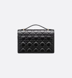 My Top Handle Bag Black Cannage Lambskin