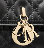 My Top Handle Bag Black Cannage Lambskin