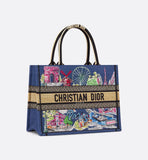 Souvenir Medium Book Tote Natural Raffia and
