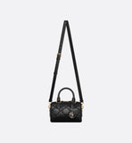 Groove 20 Bag Black Macrocannage Calfskin