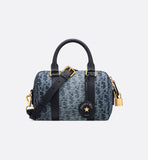 Groove 20 Bag Blue Denim Oblique Jacquard