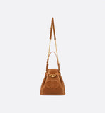 Medium C'est Bag Golden Saddle Embossed Calfskin