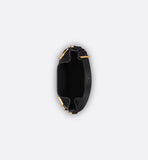 Medium C'est Bag Black Embossed Calfskin