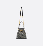 Medium C'est Bag Blue Oblique Jacquard