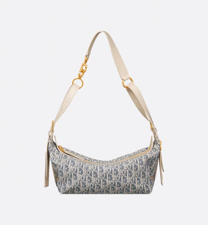Small Bag Blue Oblique Chambray with