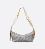 Small Bag Blue Oblique Chambray with