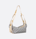 Small Bag Blue Oblique Chambray with