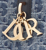 Medium Toujours Bag Blue Denim Oblique
