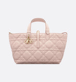 Medium Bag Powder Pink Macrocannage Calfskin