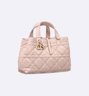 Medium Bag Powder Pink Macrocannage Calfskin