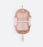 Medium Bag Powder Pink Macrocannage Calfskin