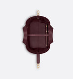 Medium Toujours Bag Plum Macrocannage Calfskin