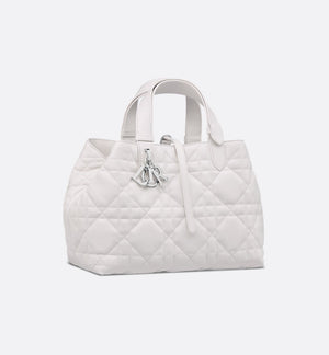 Toujours Bag Soft Gray Macrocannage Calfskin