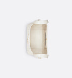 Small Signature Bucket Bag Latte Grained Calfskin