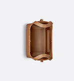 Medium Signature Bucket Bag Camel Grained Calfskin