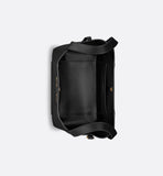 Medium Signature Bucket Bag Black Grained