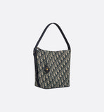 Small star Bucket BagBlue Oblique Jacquard