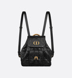 Small Caro Backpack Black Macrocannage