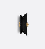 Small 30 Montaigne Bag Black Calfskin