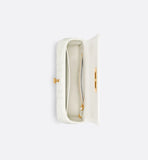 Small Soft Caro Bag Latte Macrocannage Lambskin