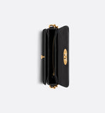 30 Montaigne Avenue Bag Black Box Calfskin