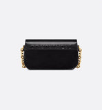 30 Montaigne Avenue Bag Black Box Calfskin