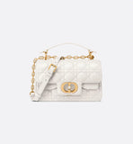 Small Jolie Top Handle Bag Latte Cannage